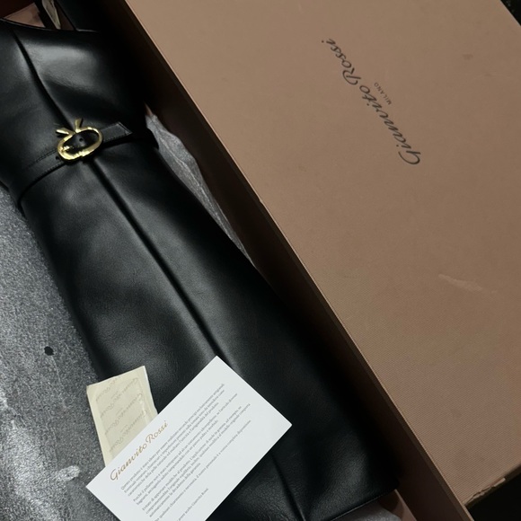 Gianvito Rossi Black Boots For Women Size 10.5/ 40 - Picture 1 of 15